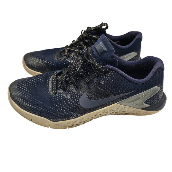 NIKE Metcon 4 Running Shoes Blue Womens Size 10 Training Sneakers #AJ7804-440 - Picture 1 of 7